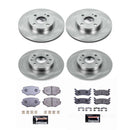 PowerStop Track Day High-Performance Brake Pad and Rotor Kit