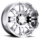 16x6.5 Vision 375 Warrior Chrome 5x130 ET45 Wheel Rim-2