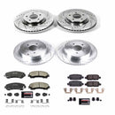 PowerStop Z23 Daily Driver Carbon-Fiber Ceramic Brake Pad and Drilled & Slotted