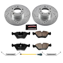 PowerStop Z23 Daily Driver Carbon-Fiber Ceramic Brake Pad and Drilled & Slotted