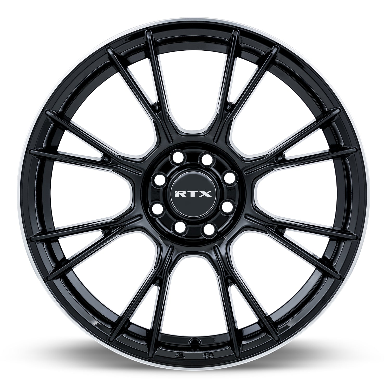 17x7.5 RTX Vapor Black Machined 5x114.3 ET40 wheel/rim - 0