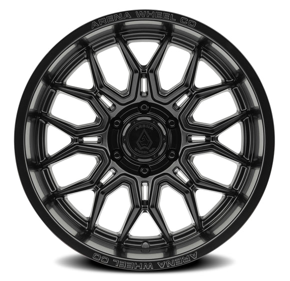 20x10 Arena Wheel Violator Satin Black Wheel 6x135 ET-18 CB87.12