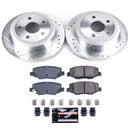 PowerStop Z23 Daily Driver Carbon-Fiber Ceramic Brake Pad and Drilled & Slotted