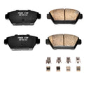 PowerStop Z17 Evolution Ceramic Brake Pads With Hardware