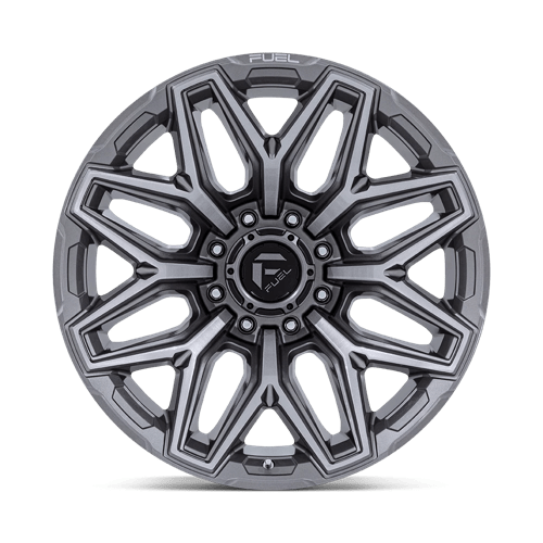 20x9 Fuel Off-Road FLUX Platinum Wheel 8x165.1 ET1 CB125.1