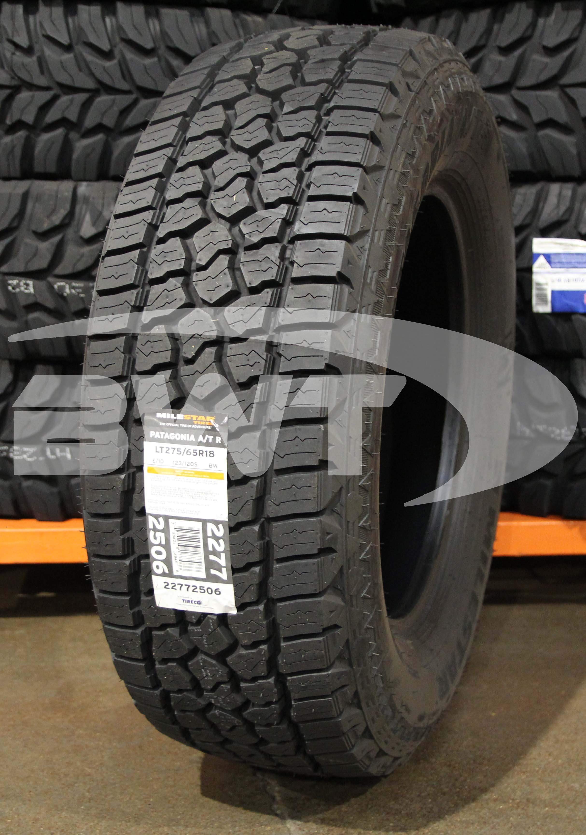 Milestar Patagonia A/T R Tire(s) 275/65R18 LRE BSW 123S 2756518 - 0