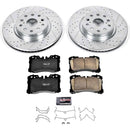 PowerStop Z23 Daily Driver Carbon-Fiber Ceramic Brake Pad and Drilled & Slotted