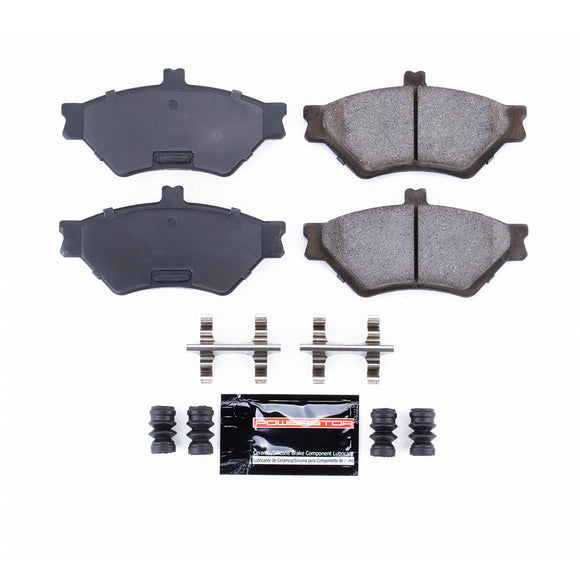 PowerStop Z23 Evolution Sport Carbon-Fiber Brake Pads With Hardware