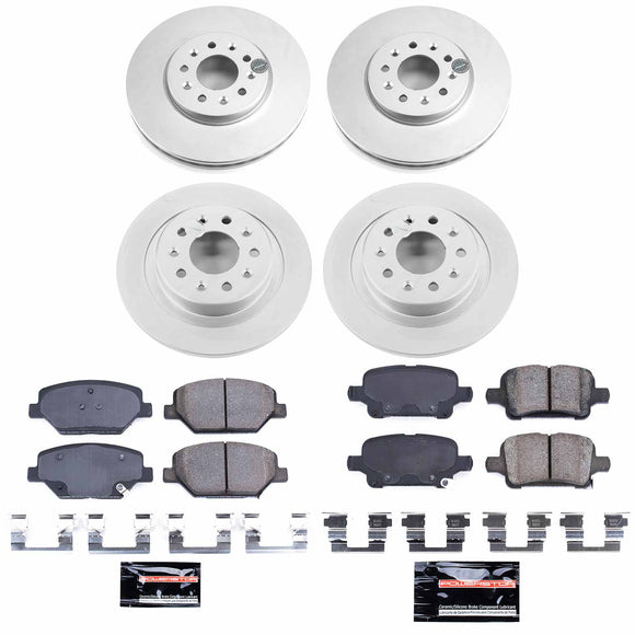 Z23 Daily Driver Premium Carbon-Fiber Ceramic Brake Pad and Fully Coated Rotor K