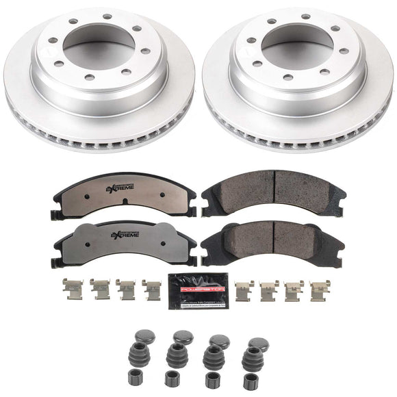 Z36 Truck & Tow Premium Carbon-Fiber Ceramic Brake Pad and Fully Coated Rotor Ki