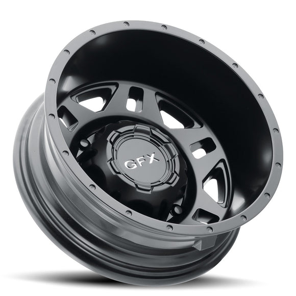 16x6 G-FX MV2 Matte Black 6x180 ET-130 wheel/rim