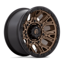 17x9 Fuel Off-Road D826 Traction Matte Bronze with Black Ring 5x127 ET-12 Wheel