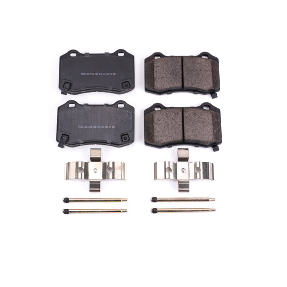 PowerStop Z17 Evolution Ceramic Brake Pads With Hardware