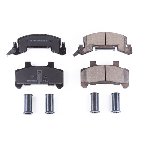 PowerStop Z17 Evolution Ceramic Brake Pads With Hardware