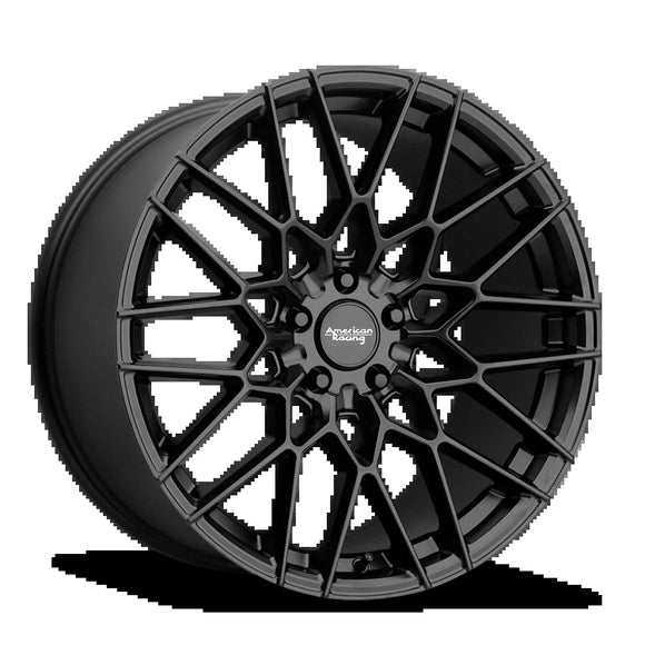 20X9 American Racing AR927 BARRAGE Satin Black 5X115 ET20 wheel/rim