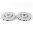 PowerStop Evolution Drilled Slotted Rotors Pair Front For Chevrolet Corvette