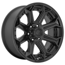 20x9 Fuel Off-Road D706 Siege Matte Black 6x139.7 ET1 CB106.1 Wheel Rim