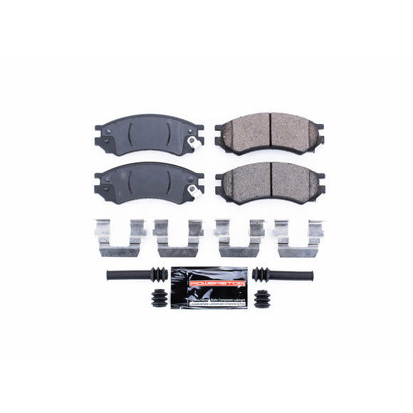 PowerStop Z23 Evolution Sport Carbon-Fiber Brake Pads With Hardware