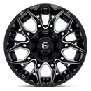20x10 Fuel Off-Road D769 Twitch Gloss Black Milled 6x135 ET-18 CB106.1 Wheel Rim