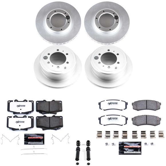 Z36 Truck & Tow Premium Carbon-Fiber Ceramic Brake Pad and Fully Coated Rotor Ki