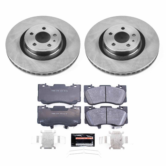 PowerStop Track Day High-Performance Brake Pad and Rotor Kit