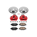 PowerStop Z23 Daily Driver Carbon-Fiber Ceramic Pads Drilled & Slotted Rotor & C