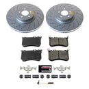 PowerStop Genuine Geomet Coated Rotor and Carbon-Fiber Ceramic Brake Pad Kit