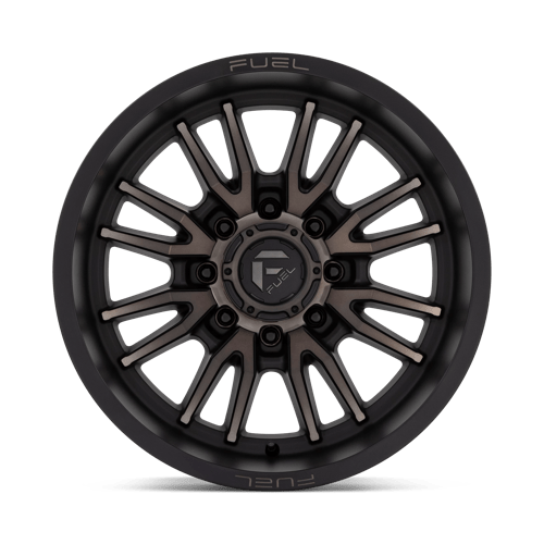 20x10 Fuel Off-Road D762 Clash Matte Black Double Dark Tint 8x170 ET-18 Wheel