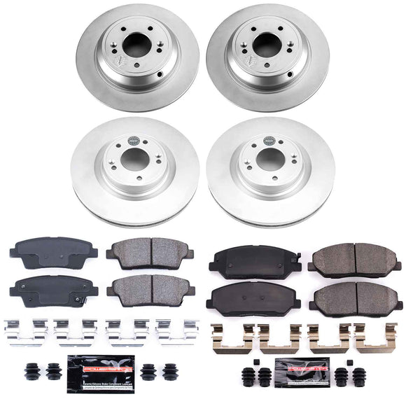 Z23 Daily Driver Premium Carbon-Fiber Ceramic Brake Pad and Fully Coated Rotor K