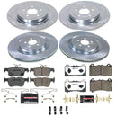 Z26 Street Performance Ceramic Brake Pad and Drilled & Slotted Rotor Kit
