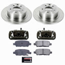 PowerStop OE Stock Replacement Low-Dust Ceramic Brake Pad, Rotor and Caliper Kit