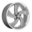 22X10.5 US Mag U133 DESPERADO ANTH-MILL-DCL 5X120.65 ET1 wheel/rim-4