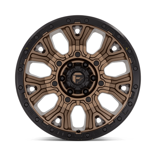 20x10 Fuel Off-Road D826 Traction Matte Bronze Black Ring 6x139.7 ET-18 Wheel