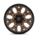 20x10 Fuel Off-Road D826 Traction Matte Bronze Black Ring 6x139.7 ET-18 Wheel