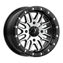 15X7 MSA Offroad Brute Beadlock Gloss Black Machined 4x156 M37-05756