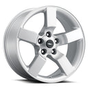 20x9 Replica LGHTN Silver 5x135 ET8 wheel/rim