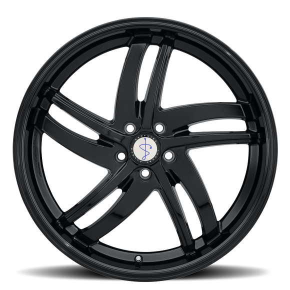 20x9 Sapphire Luxury Alloys SX01-01 Gloss Black 5x120 ET35 CB73 Wheel Rim