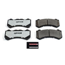 PowerStop Z26 Street Performance Carbon-Fiber Ceramic Brake Pads With Hardware