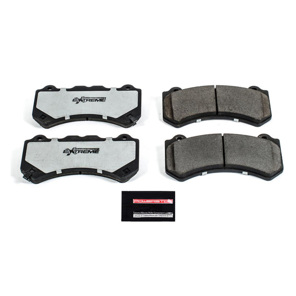 PowerStop Z26 Street Performance Carbon-Fiber Ceramic Brake Pads With Hardware