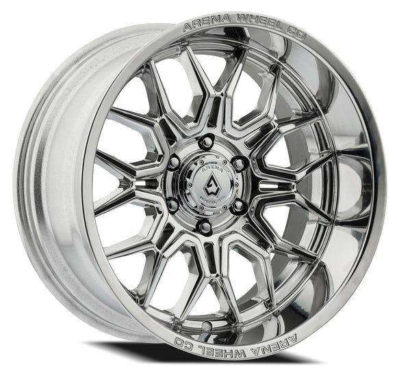 20x10 Arena Wheel Violator Milled And Polished Wheel 6x139.7 ET-18 CB106.1