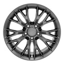 18" Replica Wheel CV22 Fits Chevrolet Corvette - C7 Z06 Rim 18x8.5 Gunmetal