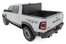 Rough Country Hard Tri-Fold Flip Up Bed Cover Ram 1500 19-23 1500 TRX 21-23