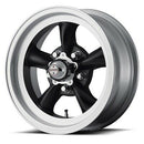 15X7 American Racing Torq Thrust D Black Wheel/Rim 5x114.3 15-7 ET-6-4