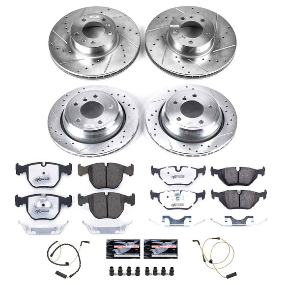 PowerStop Z26 Street Performance Ceramic Brake Pad and Drilled & Slotted Rotor K