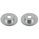 PowerStop Evolution Drilled Slotted Rotors Pair Rear For Mercedes-Benz E550