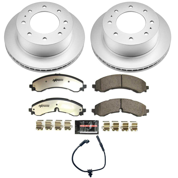 Z36 Truck & Tow Premium Carbon-Fiber Ceramic Brake Pad and Fully Coated Rotor Ki