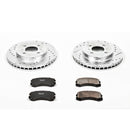 PowerStop Z23 Daily Driver Carbon-Fiber Ceramic Brake Pad and Drilled & Slotted