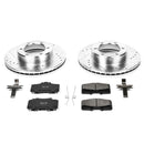PowerStop Z23 Daily Driver Carbon-Fiber Ceramic Brake Pad and Drilled & Slotted
