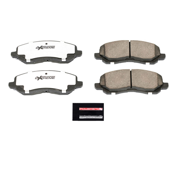 PowerStop Z26 Street Performance Carbon-Fiber Ceramic Brake Pads With Hardware