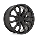 22X9 Performance Replicas PR210 Gloss Black 6X139.7 6X5.5 ET28 Wheel Rim-2